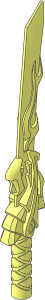 Minifig Sword Katana (Dragon Guard)