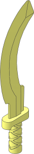 Minifig Sword Khopesh