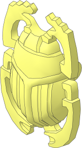Minifig Shield Scarab