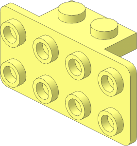 Bracket  1 x  2 -  2 x  4