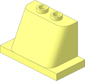 Windscreen  2 x  3 x  2 with  2 x  4 Base
