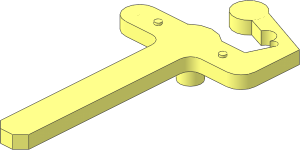~Direction Lever for Train Battery Box Car