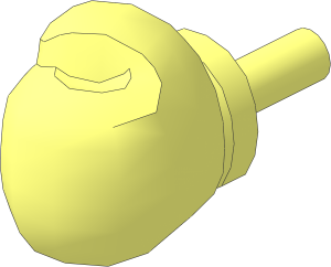 Minifig Boxing Glove Left