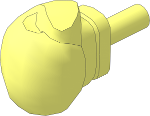 Minifig Boxing Glove Right