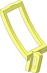 Minifig Sword Scabbard with Shoulder Strap
