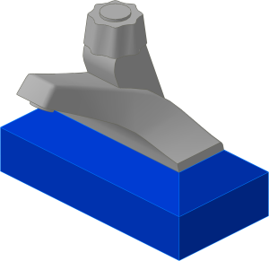 ~_Tap  1 x  2 Blue/Light Grey (Obsolete)