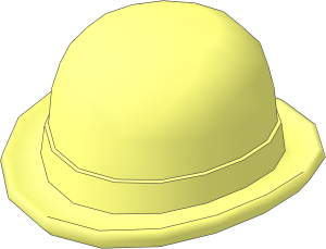 Minifig Hat Bowler
