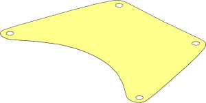Sail 17.5 x 12.5 Trapezoidal