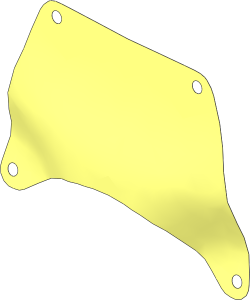 Sail 17.5 x 12.5 Trapezoidal (Formed)