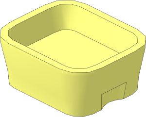 Figure Friends Dish Rectangular