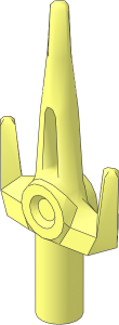 Minifig Weapon Sai