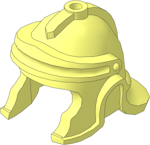 Minifig Helmet Roman Soldier