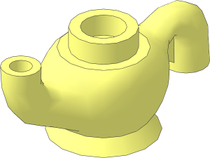 Minifig Oil Lamp