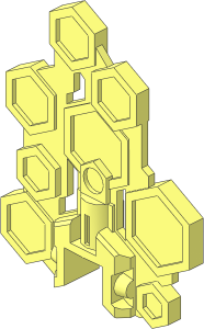 Constraction Weapon Hexagon Shield
