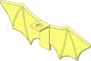 Minifig Bat Wing
