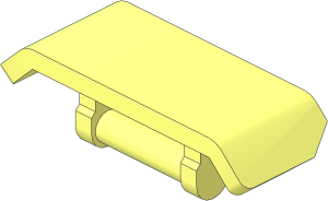 Vehicle Spoiler  2 x  4 with Handle