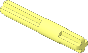 Technic Axle  4 with Middle Cylindrical Stop