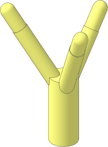 Plant Flower Stem with Bar