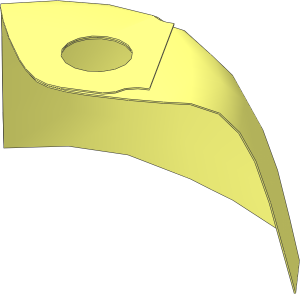 Minifig Cape Cloth Short (Formed)