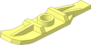 Minifig Ski 4L without Hinge