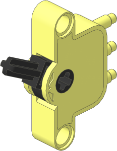 Technic Pneumatic Valve with Axle Hole (Up Position)