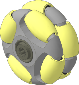 | Rotacaster Holonomic Wheel 48mm