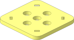 ~| Circuit Cubes Bottom Plate