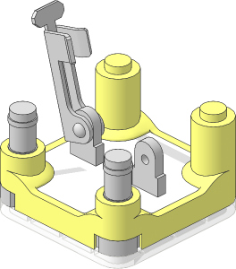 | Circuit Cubes Knife Switch (Opened)