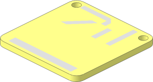 ~| Circuit Cubes Device PCB with NO/NC Switch Tracks Pattern