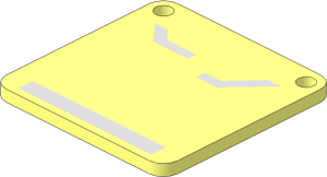 ~| Circuit Cubes Device PCB with Tilt Switch Tracks Pattern