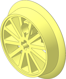 | BBB Train Wheel Flanged Driver 30.4 mm