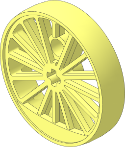 | BBB Train Wheel XL Blind Driver 36.8 mm