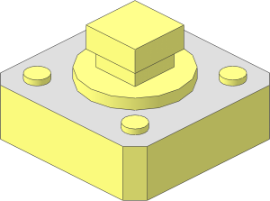 ~| Circuit Cubes Push Button