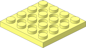 | Circuit Cubes Plate  4 x  4 with Holes