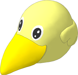 ~Figure Fabuland Bird Head  1
