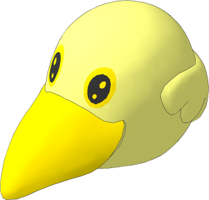 ~Figure Fabuland Bird Head  2