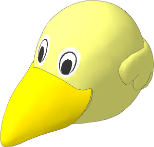~Figure Fabuland Bird Head  3