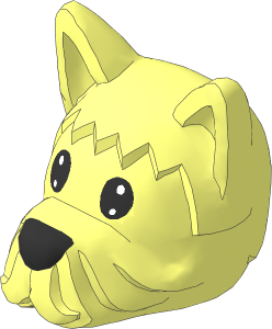 ~Figure Fabuland Dog Head