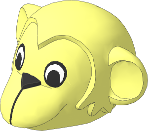 ~Figure Fabuland Monkey Head  2
