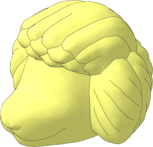 ~Figure Fabuland Poodle without Pattern