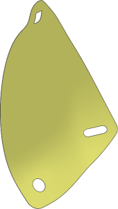 Sail  6 x 12 Triangular (Formed Shape 1)