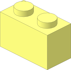 Mursten Brick  1 x  2