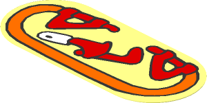 Sticker  1.9 x  4.4 with Fuel Pump Hose and Clamp