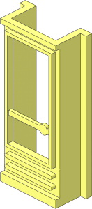 Mursten Door  1 x  2 x  4