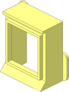 Mursten Window  1 x  2 x  2