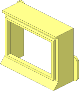 Mursten Window  1 x  3 x  2