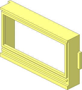 Mursten Window  1 x  6 x  3 Panorama