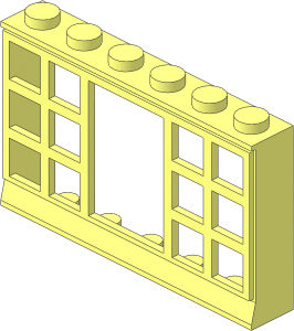 Window  1 x  6 x  3 Minitalia
