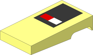 ~Electric Switch: Key Right with Closed Crossing Pattern (Obsolete)