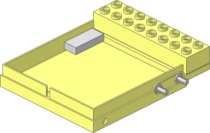 ~Electric Switch Base with 2 Twin Plug Sockets (Obsolete)